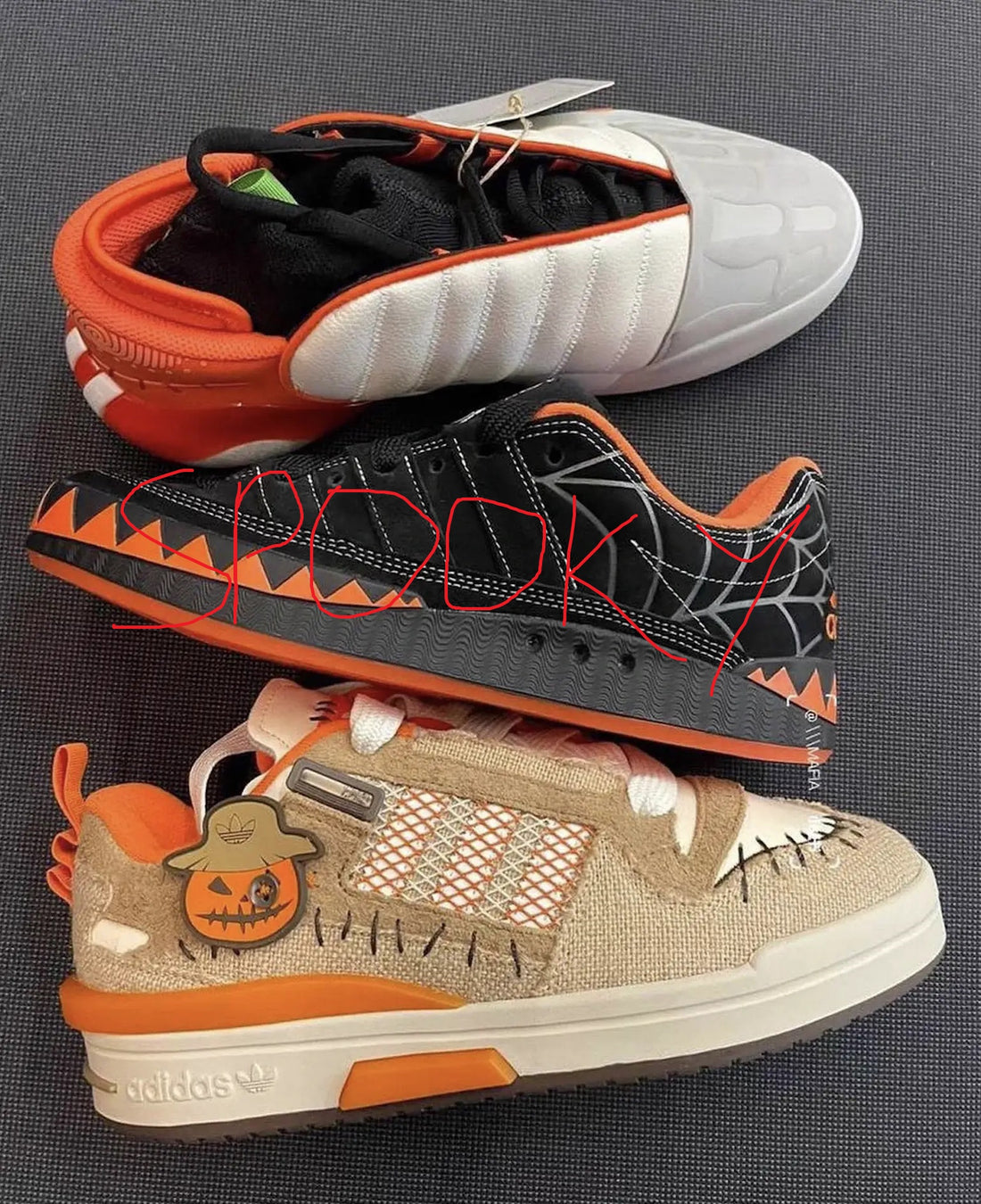 Getting ready for Halloween with Adidas (AJ1 Zion Williamson Voodoo vibes?) 🤔