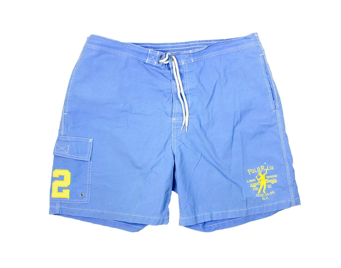 90s Polo Ralph Lauren Lawn Tennis Swim Trunks