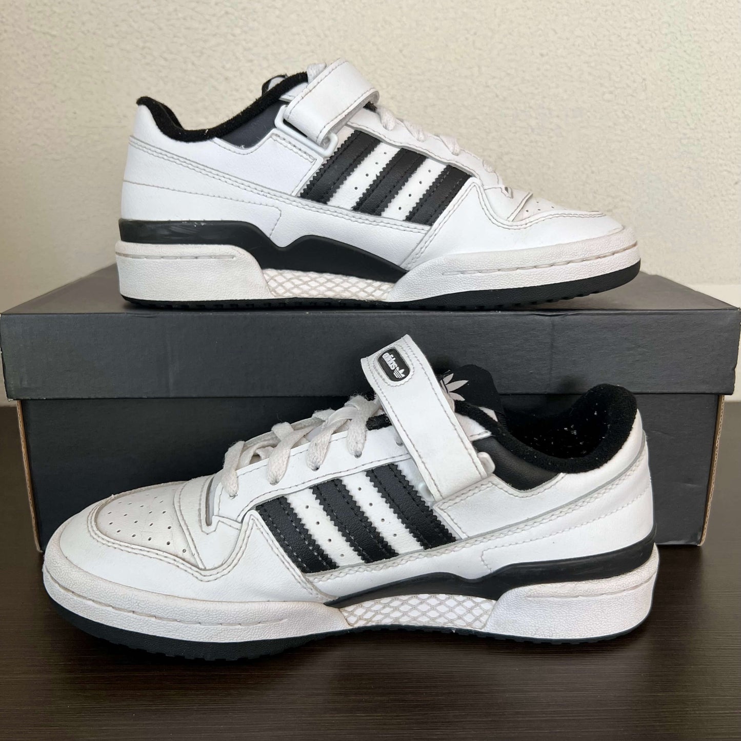 Adidas Forum Low White Black