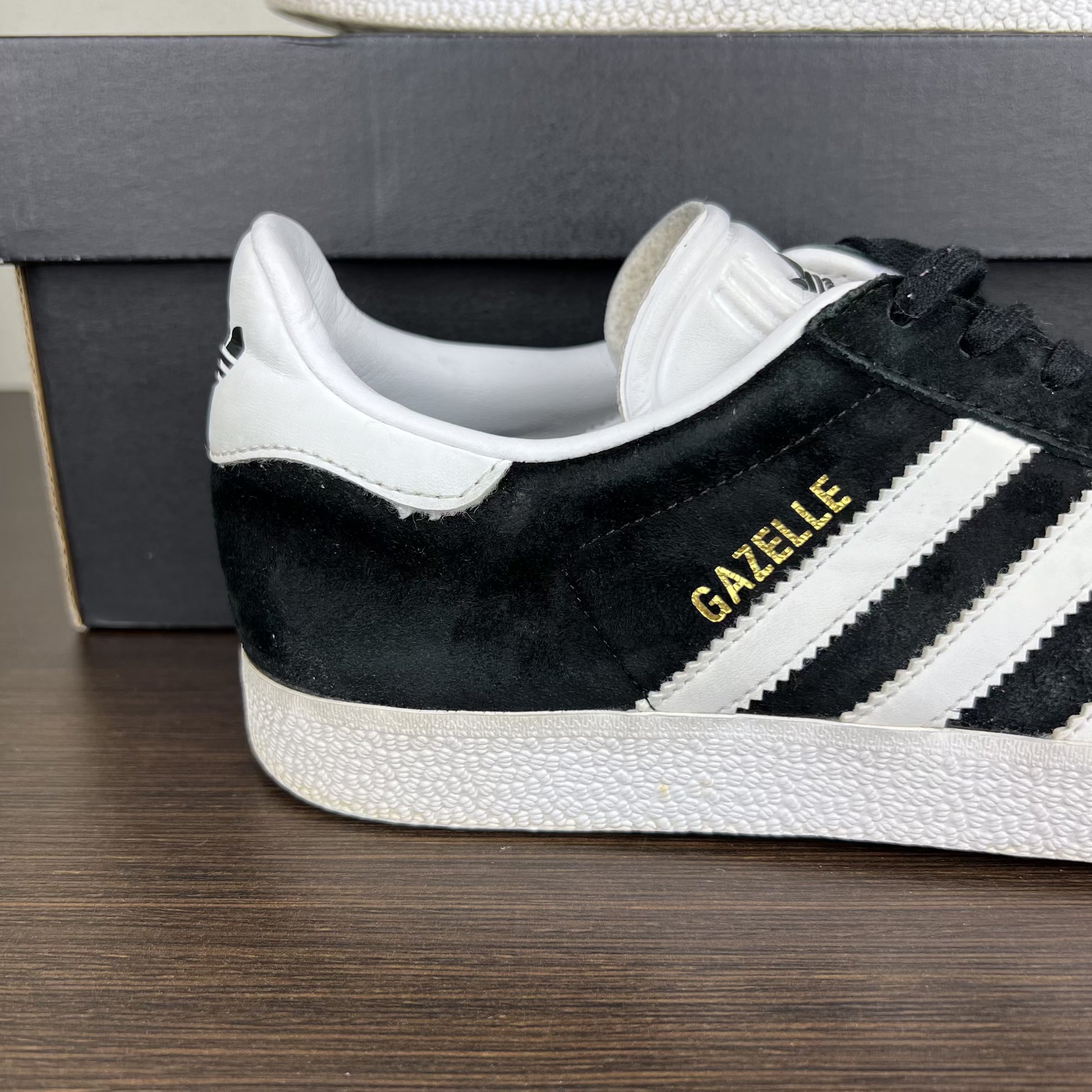 Adidas Gazelle Black White