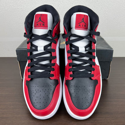 Air Jordan 1 Mid Chicago Black Toe