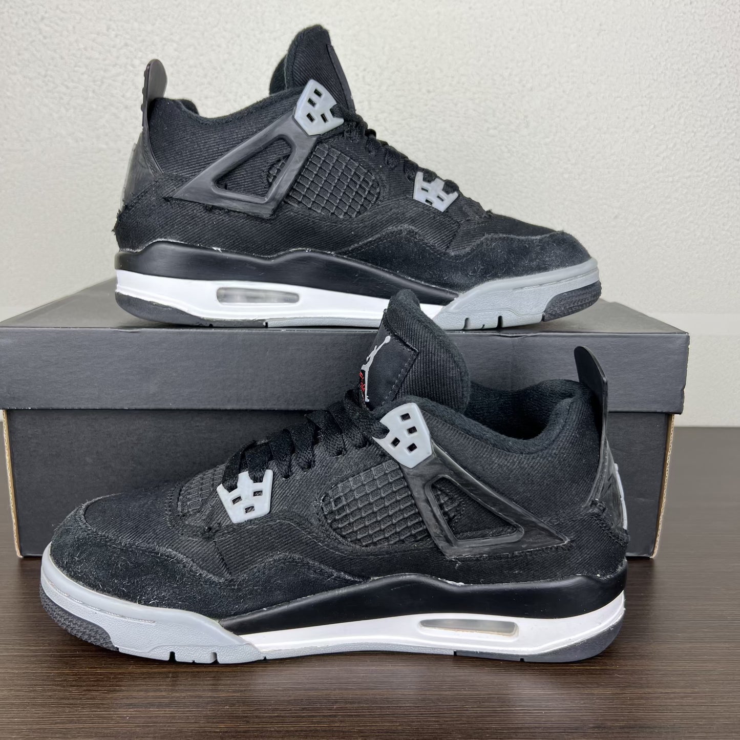 Air Jordan 4 SE Black Canvas GS