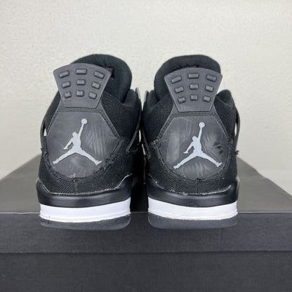 Air Jordan 4 SE Black Canvas GS