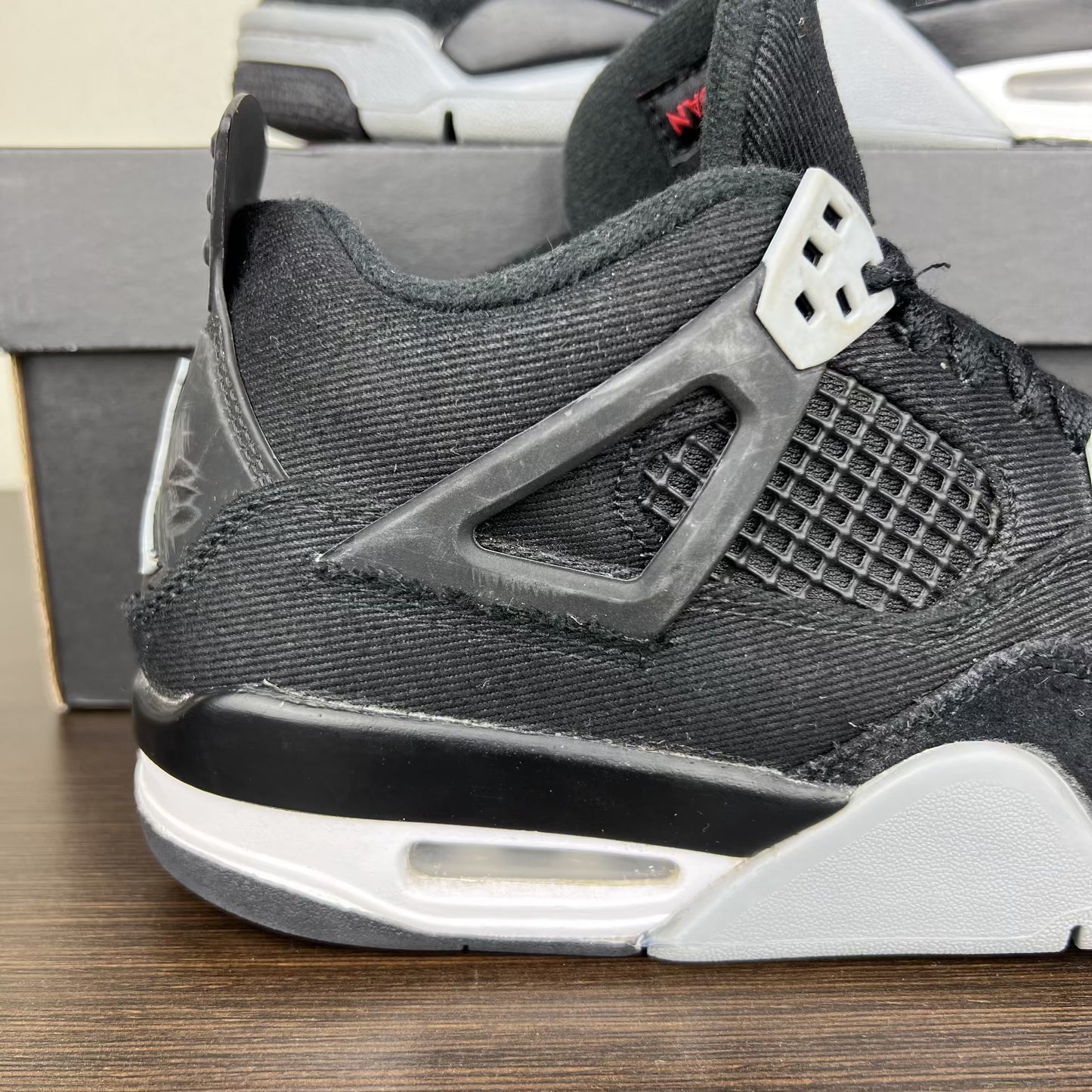 Air Jordan 4 SE Black Canvas GS