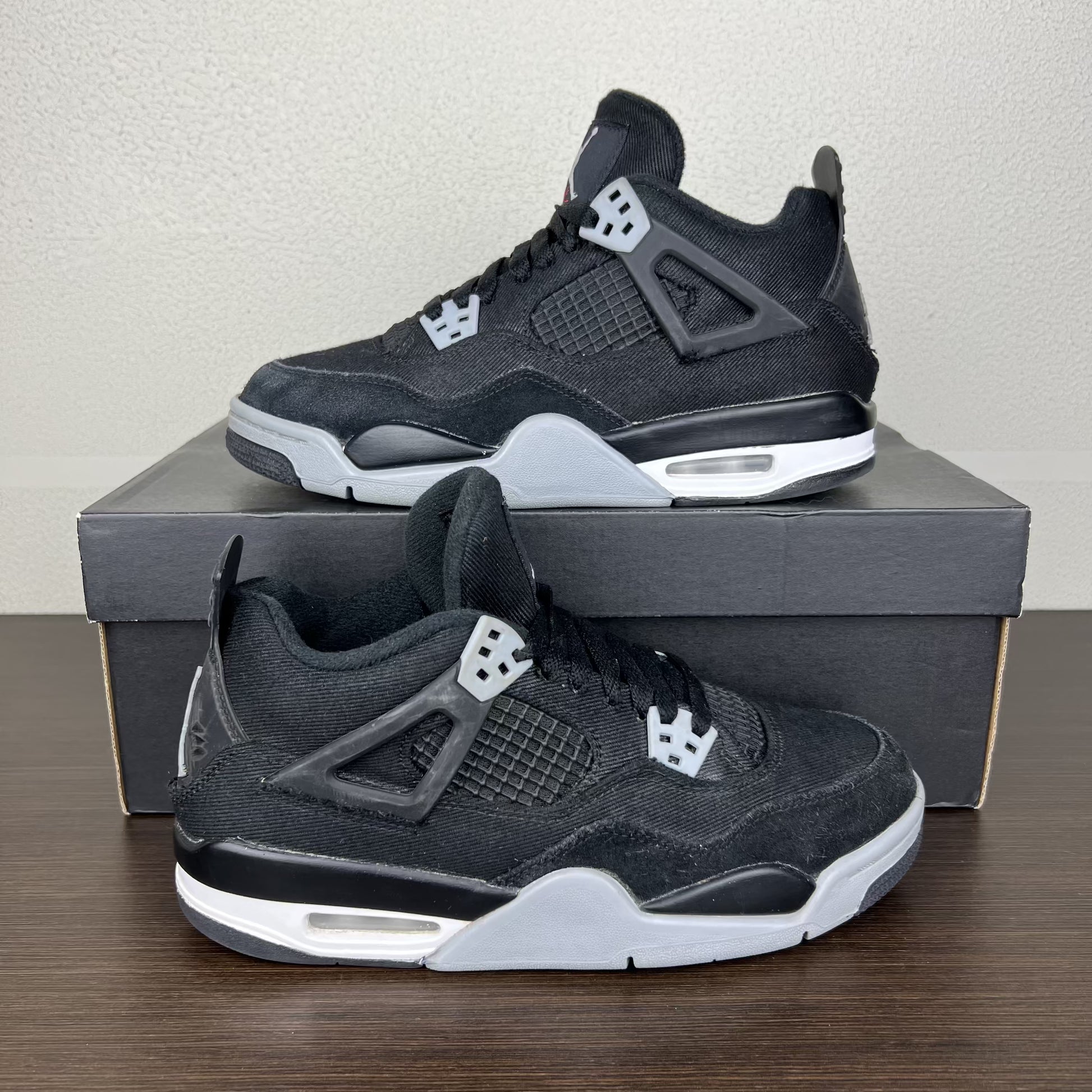 Air Jordan 4 SE Black Canvas GS