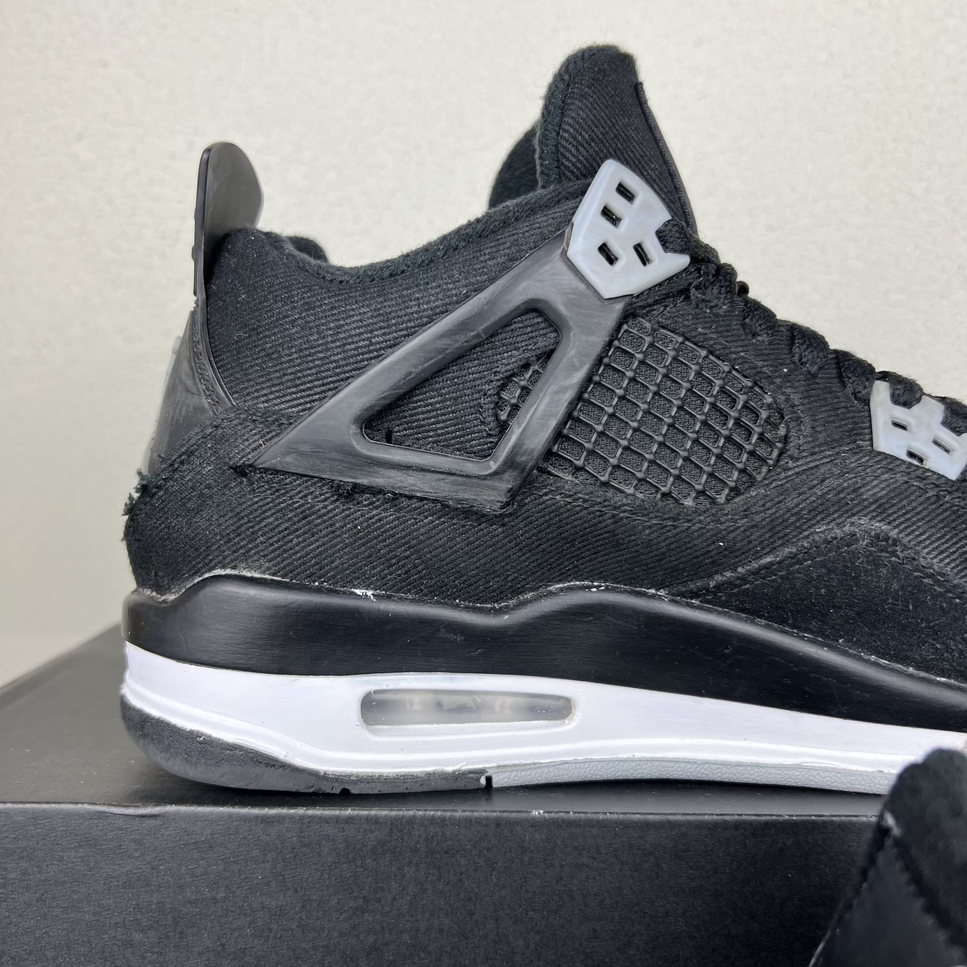 Air Jordan 4 SE Black Canvas GS