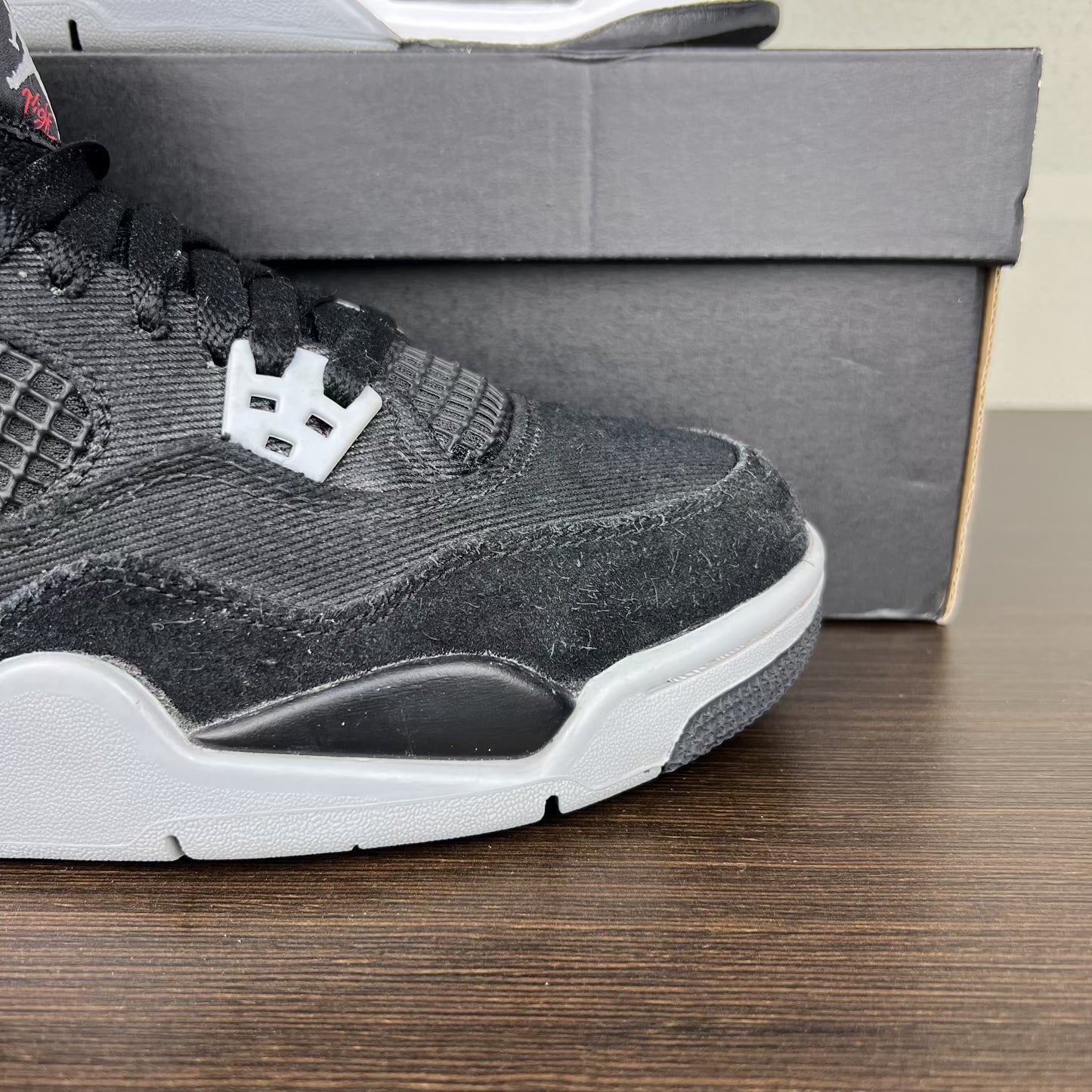 Air Jordan 4 SE Black Canvas GS