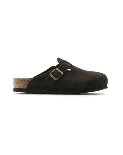 Birkenstock Boston Mocha Soft Footbed