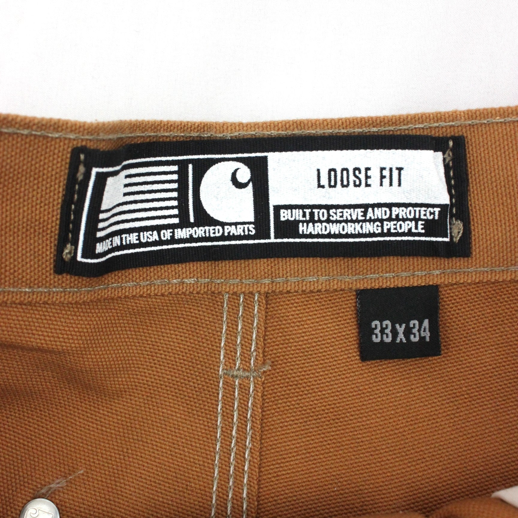 Carhartt Double Knee (Loose Fit) Pants 33x34