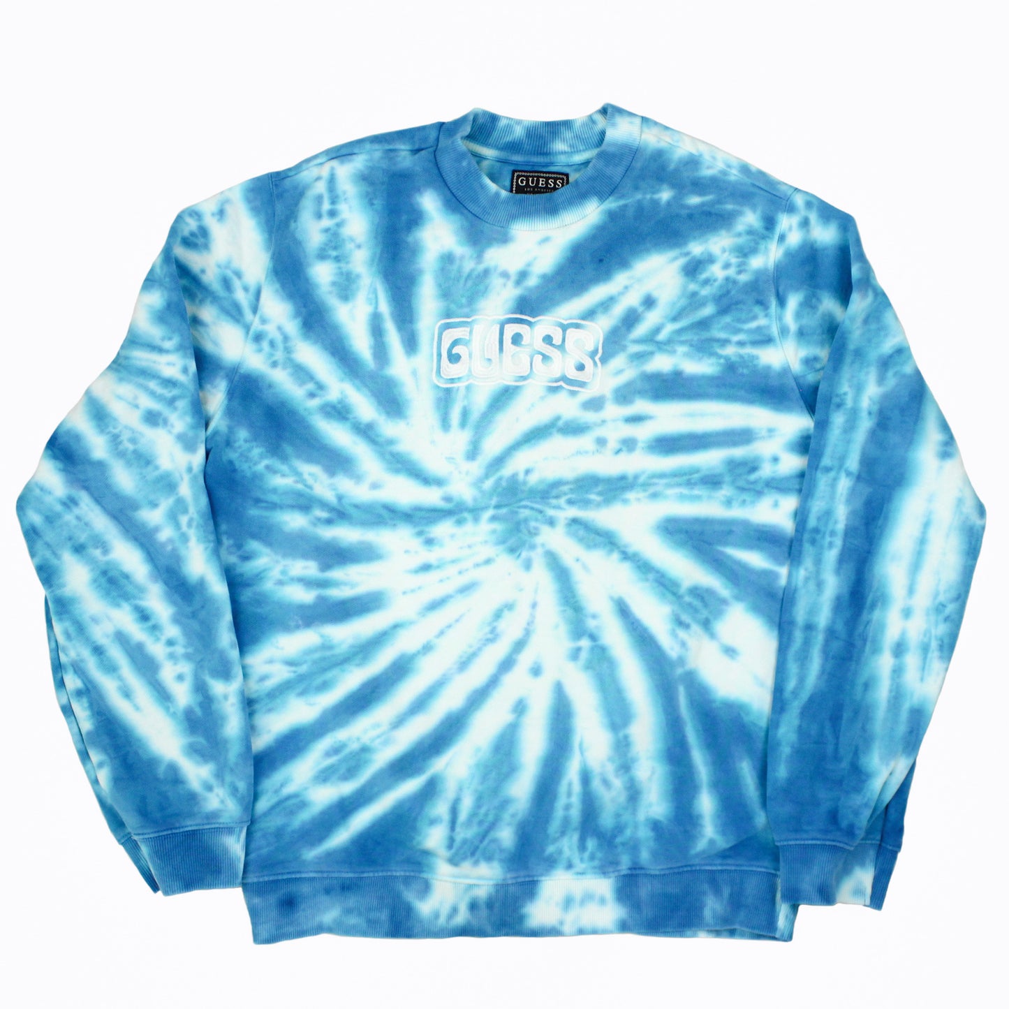 Guess Tie Dye Embroidered Sweater