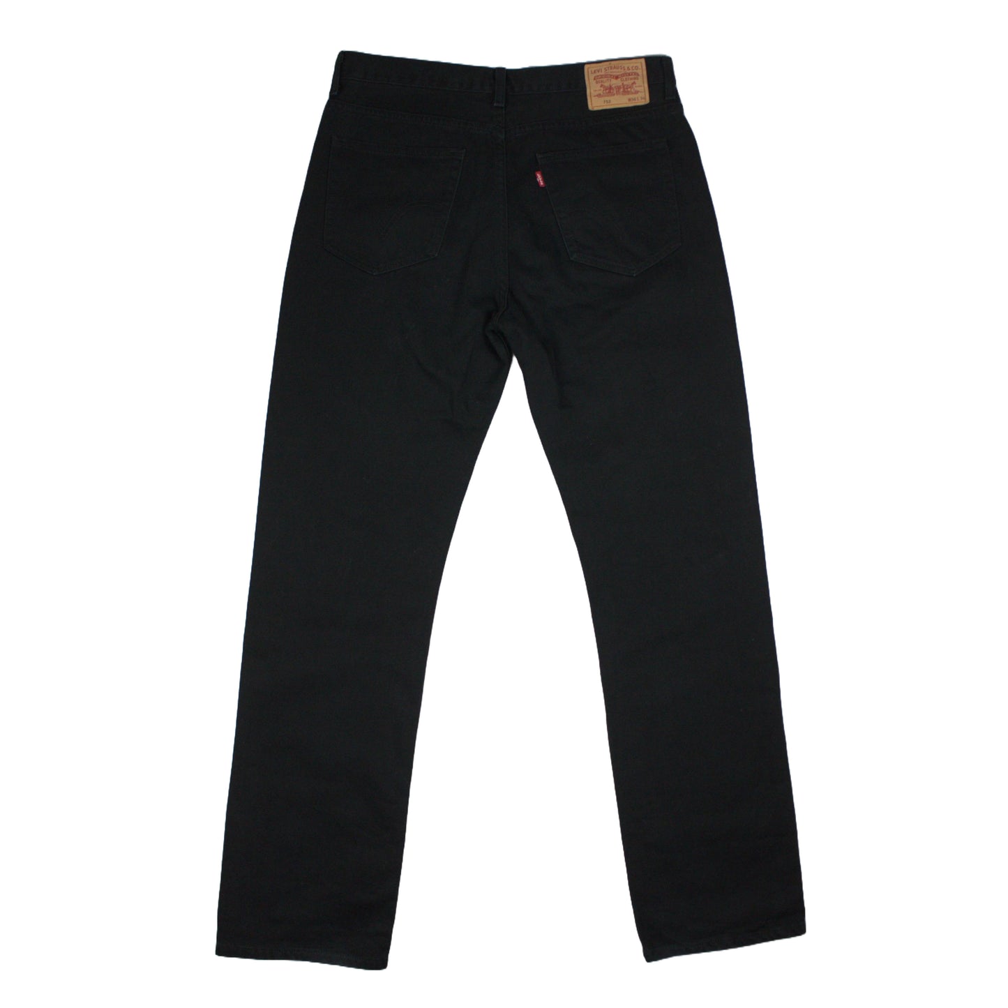 Levi's 752 Black Jeans W36 x L34