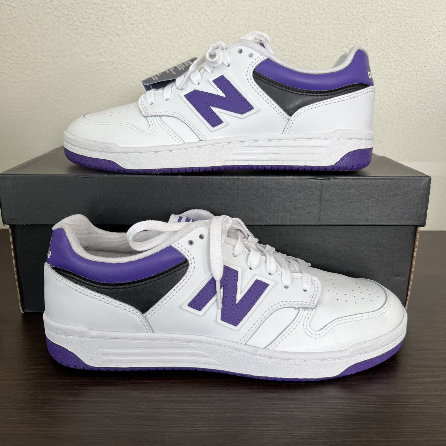 New Balance 480 White Prism Purple