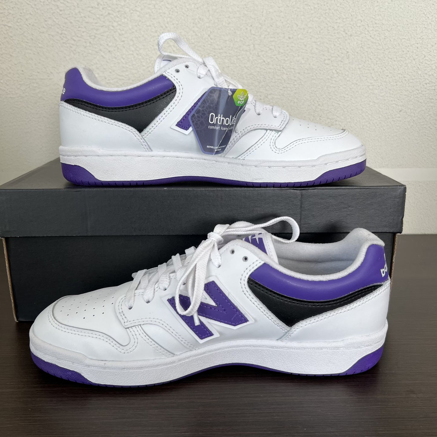 New Balance 480 White Prism Purple