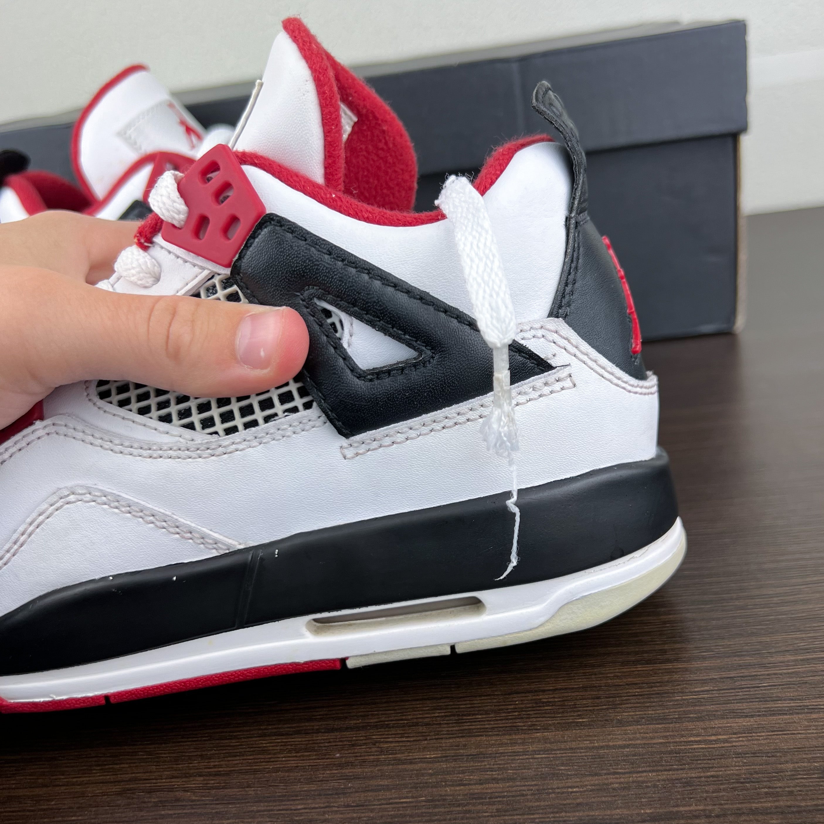 Nike Air Jordan 4 Retro Fire Red (GS, 2012) – The Kick Club