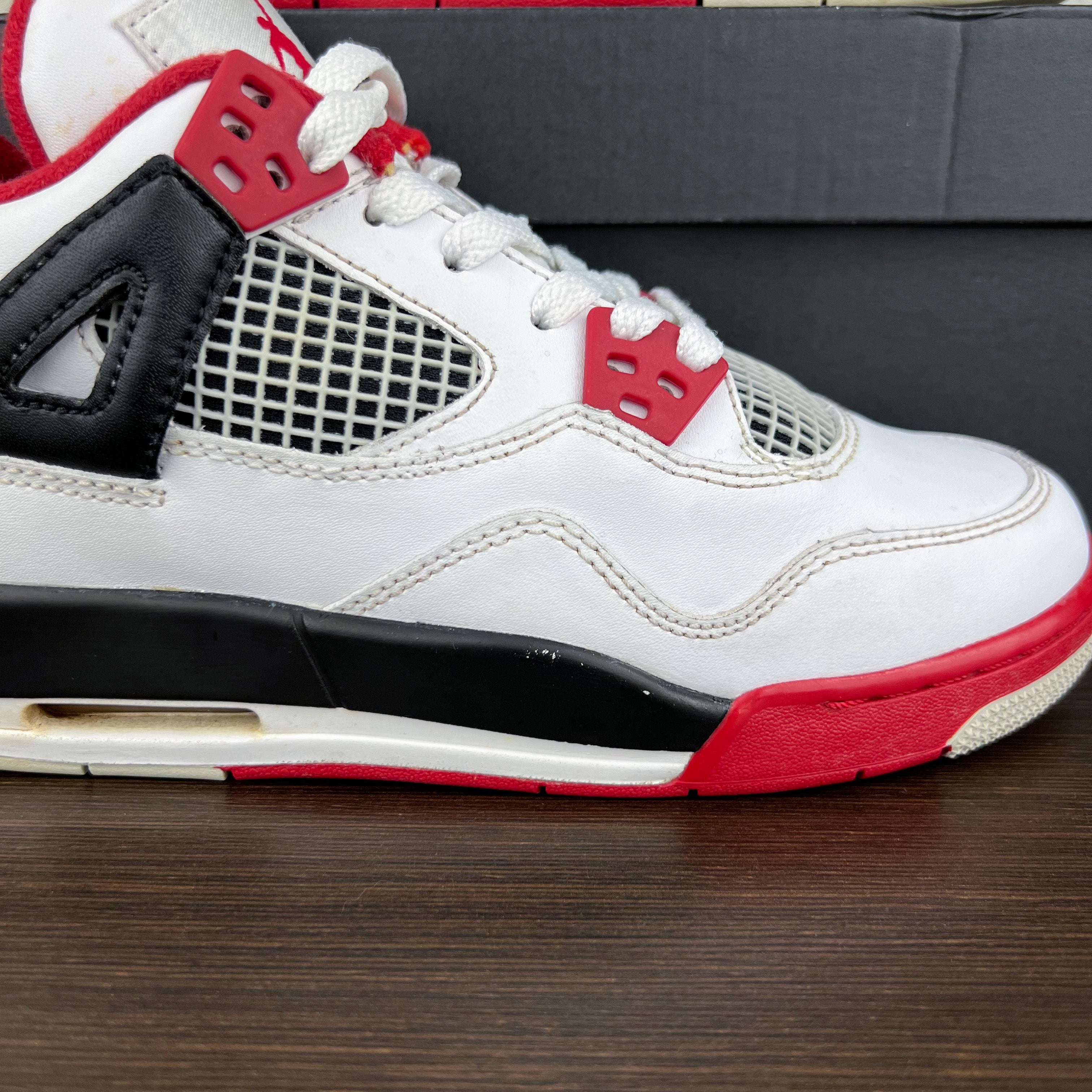 Nike Air Jordan 4 Retro Fire Red GS 2012 The Kick Club