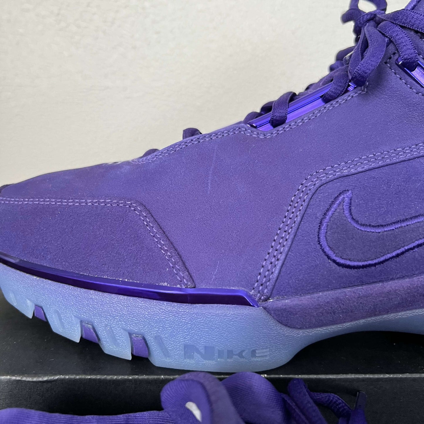 Nike Air Zoom Generation Court Purple Suede Lebron