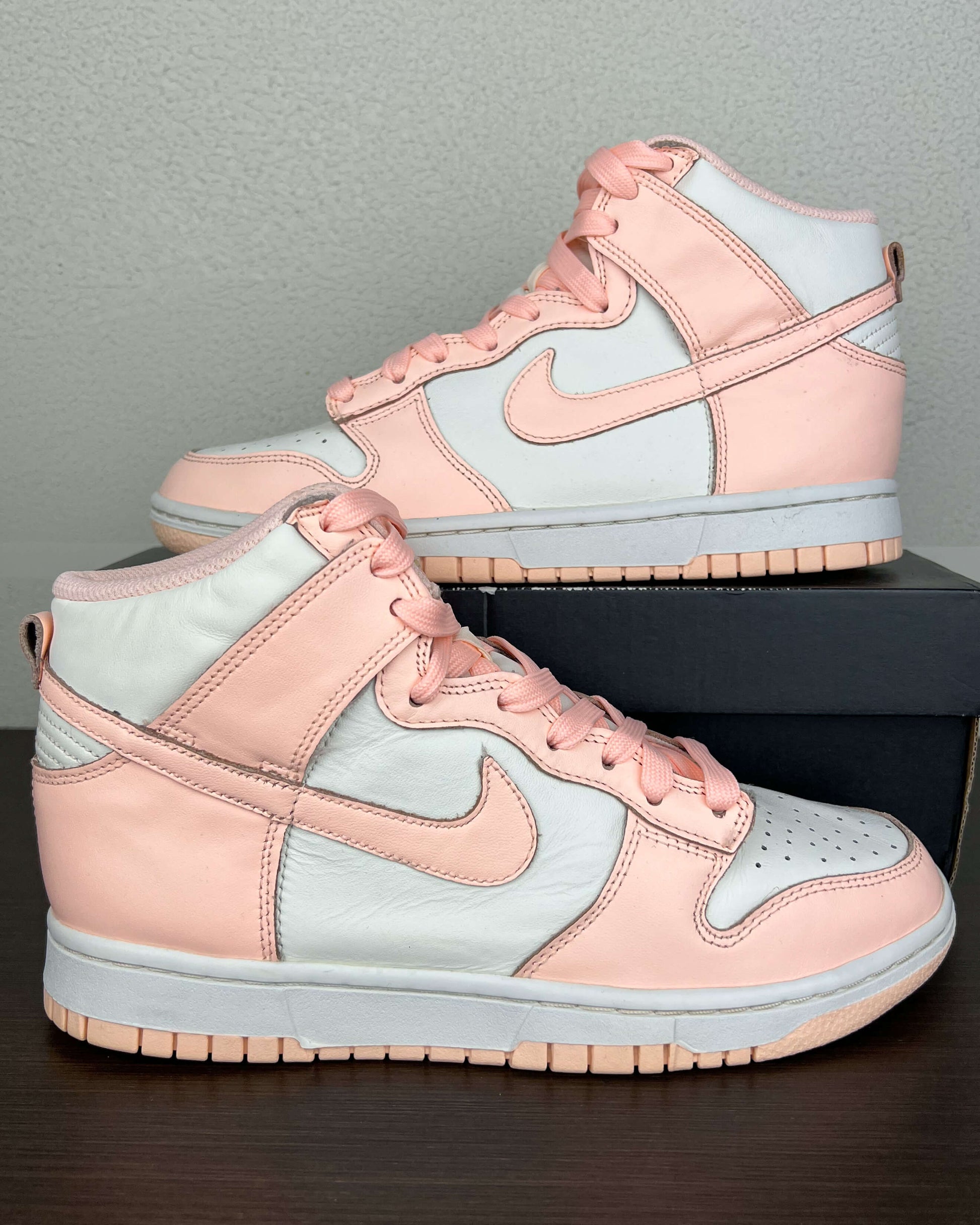 Nike Dunk High Sail Crimson Tint (W)