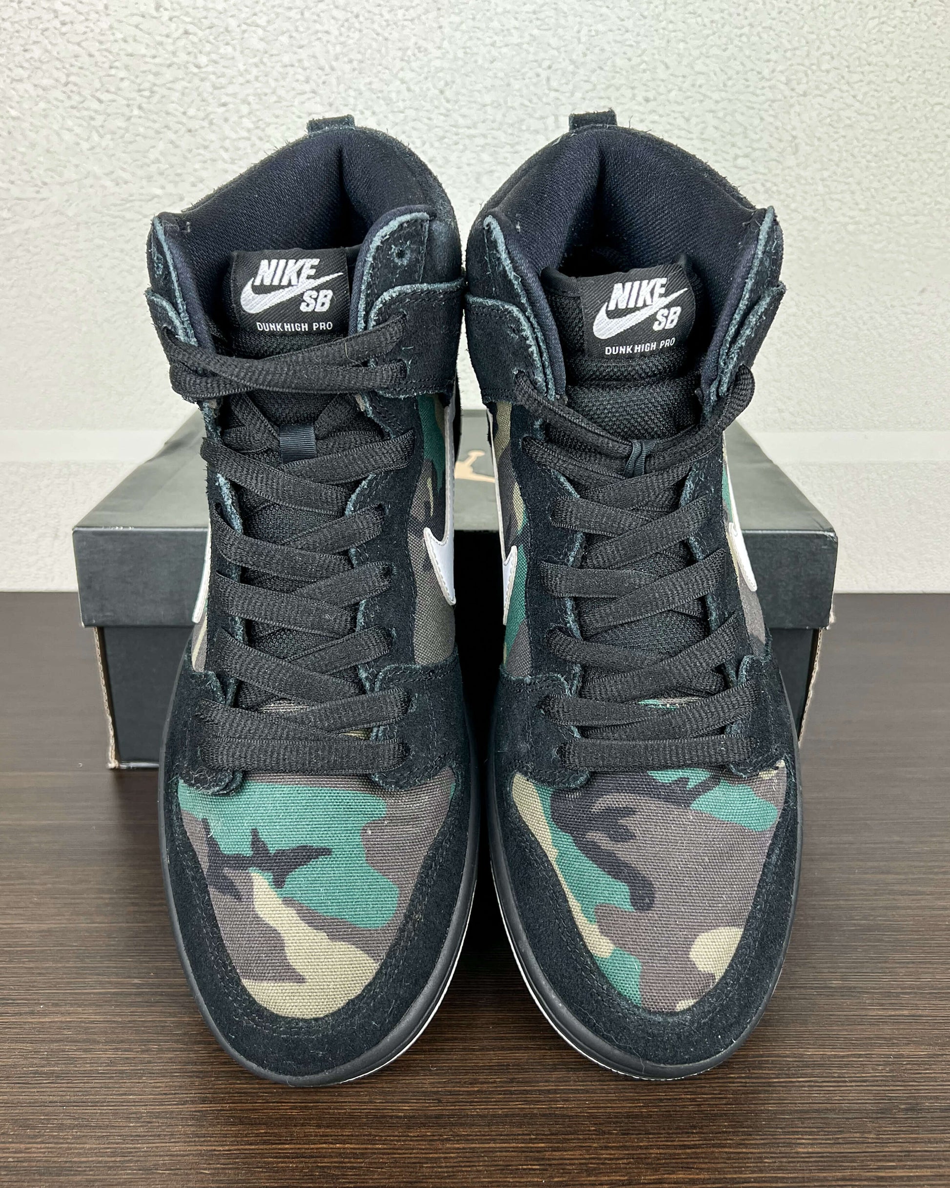 Nike SB Dunk High Camo