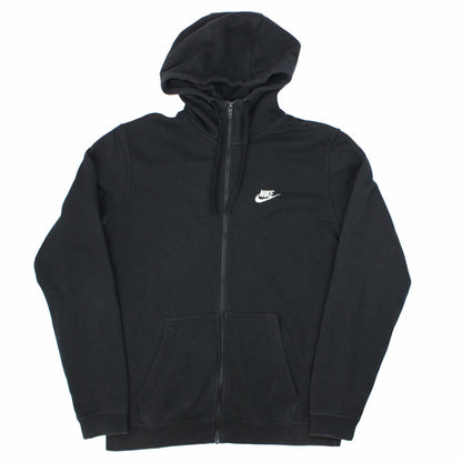 Nike Full Zip Up Hoodie Black