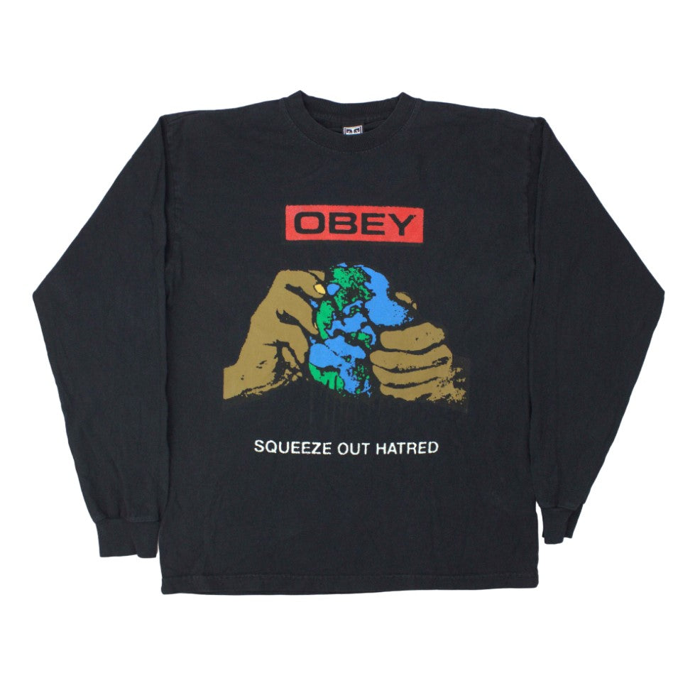 Obey 'Squeeze Out Hatred' Long Sleeve Shirt